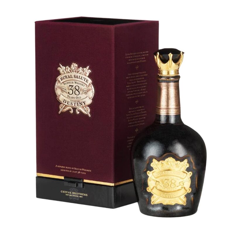 Chivas Regal Royal Salute Stone of Destiny 38 Year Old